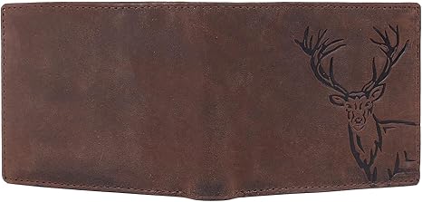 Vintage Brown Leather Wallet For Men, 6 Card Slot | RFID Blocking