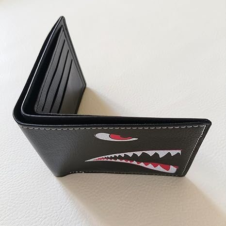 Men's Short Wallet Money Clip Pu Leather Horizontal Wallet Coin Purse